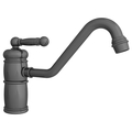 Newport Brass Single Handle Kitchen Faucet in Antique Nickel 940/15A
